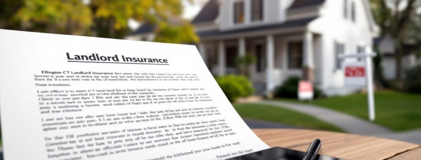 Ellington CT Landlord Insurance: Local Coverage You Can Trust